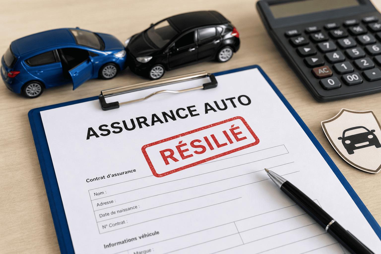Polizza auto con indicazione di risoluzione: immagine illustrativa delle scadenze assicurative